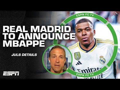 🚨 Real Madrid set to announce Kylian Mbappe signing 🚨 Julien Laurens details | ESPN FC
