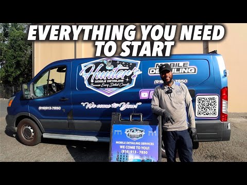 Everything You Need To Start A Detailing Business for Beginners - Hunter's Mobile Detailing