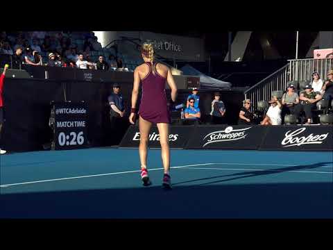 Eugenie Bouchard v Victoria Azarenka match highlights