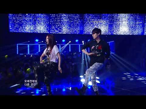 120812 인기가요 보아   Only One with 슈퍼주니어 은혁