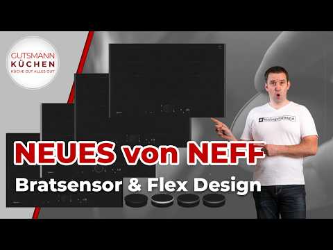 The new NEFF hob: Individual design and frying sensor for perfect cooking!