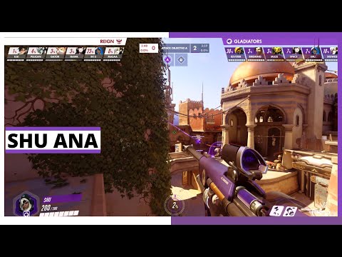 SHU ANA POV | L.A Gladiators vs ATL Reign | Overwatch League Season 2021 Countdown Cup