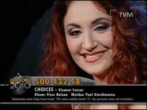 Eleanor Cassar - Choices - Malta Song 2010