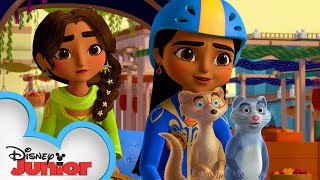 Who Took Priya's Quilt?! | Mira, Royal Detective | Disney Junior