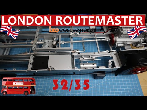 Assemble the 1961 London Routemaster Bus RM857 @IXOCOLLECTIONS 32/33/34/35