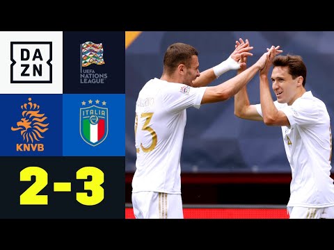 Entscheidung um Platz 3 in Enschede: Niederlande - Italien | Nations League Finals | DAZN