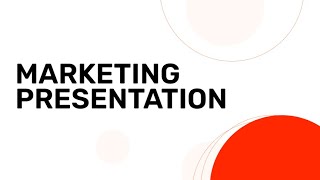 Marketing Presentation Video Template