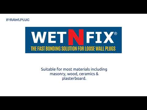 How To Fix A Wall Plug Using Rawlplug Wet-N-Fix Repair Solution Pads | Toolstation