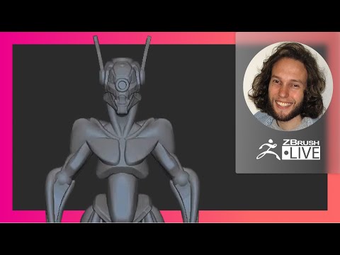 Digital Marathon: Original Robot Design - Deryck Pelegrini - ZBrush 2021.6