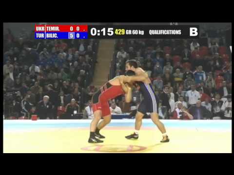 SEC-2013: 60kg. Temirov (UKR) - Belici (TUR) 1/16