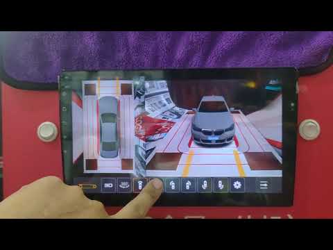 Convex Qualcomm Android GPS Car Player AHD QLED 8 Core -Setting of 360 calibration (Chinese)