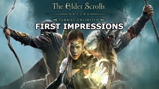 preview picture of video 'The Elder Scrolls Online: Tamriel Unlimited First Impressions Gameplay On A I5-4670K And A GTX 760'