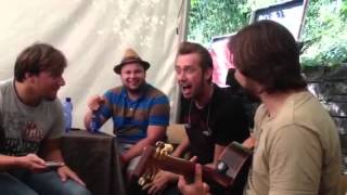 77 Bombay Street feat. The Baseballs - "I love Lady Gaga" (Backstage Rehearse)
