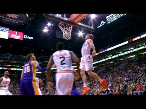 Miles Plumlee Collects the Oop and Punishes the Rim