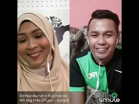 Sitinordiana feat fiq chayok cabaran big mac