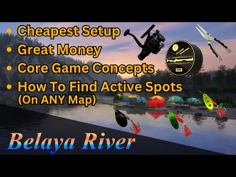 Russian Fishing 4 | Belaya River Beginner Guide & Basics