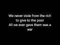 Bad Religion - Let Them Eat War Lyrics