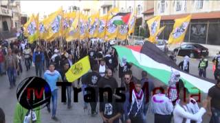 مسيرة فتح في بيت لحم لإحياء ذكرى الشهيد ياسرعرفات وذكرى الاستقلال 15 11 2014