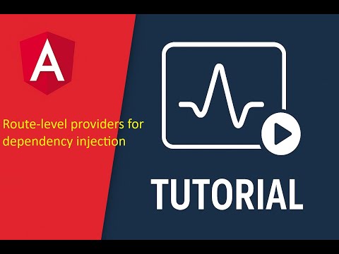 Angular 20 Routes part 6: Route-level providers for dependency injection
