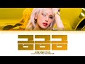 JEON SOMI Gold Gold Gold Lyrics Color Coded Lyrics