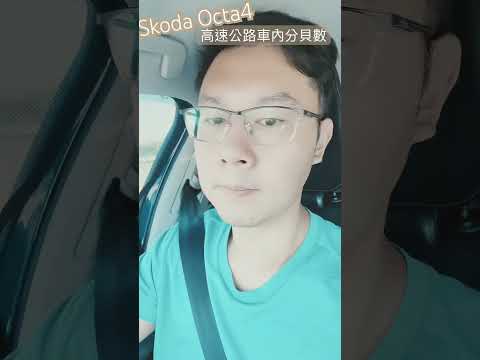 Skoda Octavia 4- 高速公路100左右車內噪音分貝分享