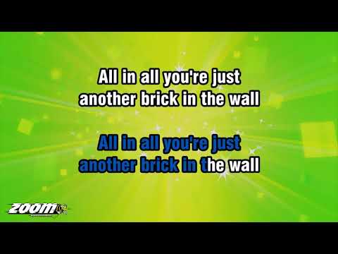 Pink Floyd - Another Brick In The Wall (Part 2) - Karaoke Version from Zoom Karaoke