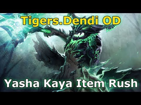 Tigers.Dendi Outworld Destroyer Yasha Kaya First Item Rush | OSFrog Dota 2 Highlights