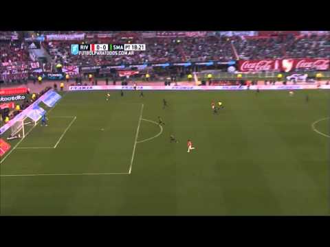 Lo tuvo el Pity. River 0 - San Martín SJ 0. Fecha 20. Primera División 2015. FPT.