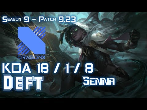 DRX Deft SENNA vs VAYNE ADC - Patch 9.23 KR Ranked
