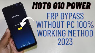 Motorola Moto G10 Power Frp Bypass Android 11 Google Skip After Reset No Computer