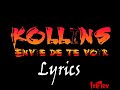 Kollins Envie De Te Voir Parole Et Lyrics