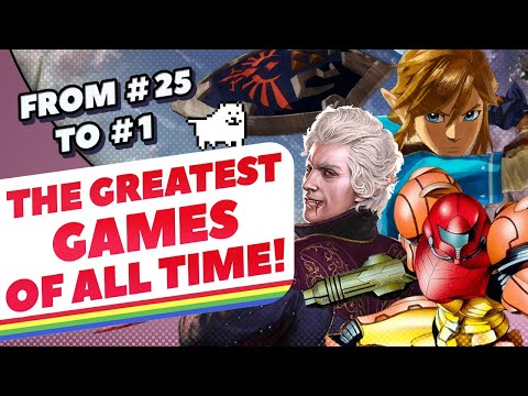 The 25 Greatest Games of All Time...According to You!