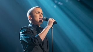 Jahmene Douglas sings Abba&#39;s I Have A Dream - Live Week 8 - The X Factor UK 2012