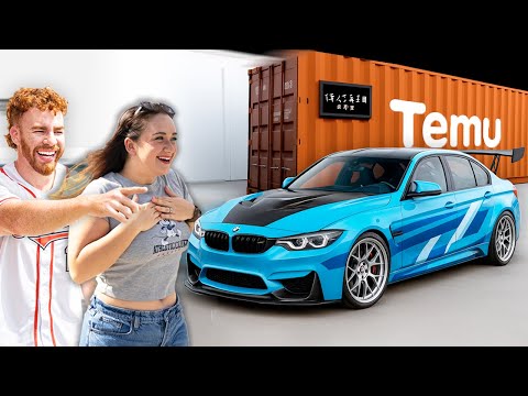 I Turned the CHEAPEST BMW M3 Into a SUPERCAR From TEMU!!