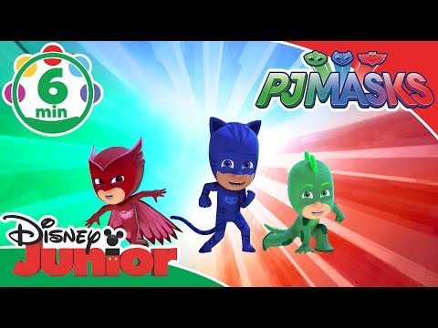 Pyjamasheltene | Musik: Pyjamasheltenes medley 🎶- Disney Junior Danmark
