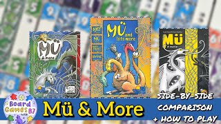 Mu and More: Revised Edition, Side-By-Side Comparison, How To Play, Changes, and Review