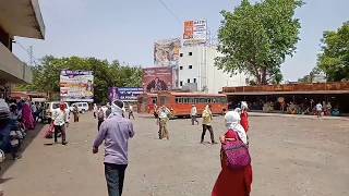 preview picture of video 'Yavatmal Bus Stand I MSRTC I Yavatmal'