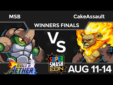 SSC16  - MSB (Kragg, Zetterburn) vs DA | CakeAssault (Zetterburn) Winners Finals - RoA