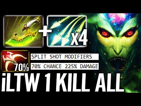 🔥 iLTW Medusa 70% Chance Crit 225% DMG + Swift Blink WTF 1 Kill All 100% Strongest Carry Dota 2 Pro