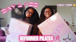Day 1/25 | Reformer Pilates Challenge (Beginner Friendly)