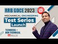 RRB GDCE 2023 Test Series Launch Railway GDCE JE Mechanical Engineering GDCE Mock Test 2023