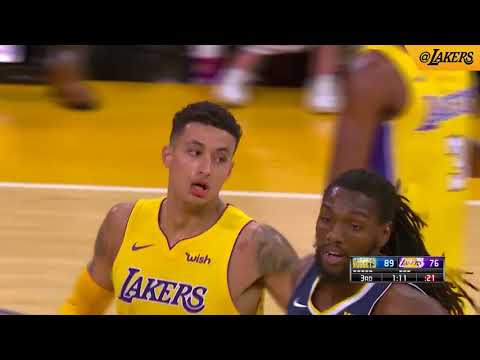 Highlights: Kuzma Hits for 23-points vs. Nuggets (10/2/17)