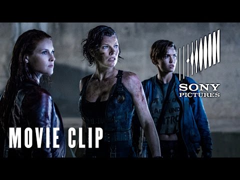 Resident Evil: The Final Chapter (Clip 'The Hive')