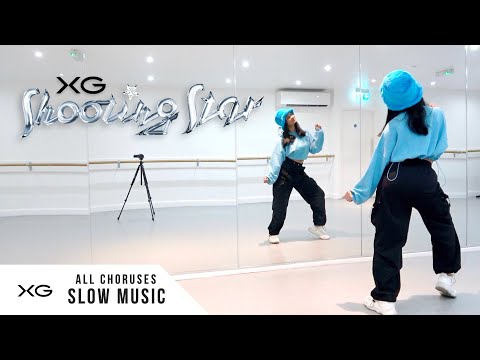 XG - 'SHOOTING STAR' - Dance Tutorial - SLOW MUSIC + MIRROR (Chorus 1, 2 & 3)