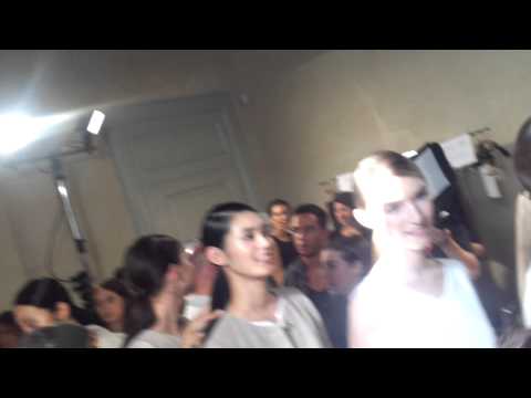 Cividini 2014 spring summer backstage