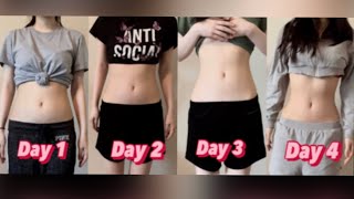 HOW I GOT A FLAT STOMACH IN 4 DAYS!!!✨