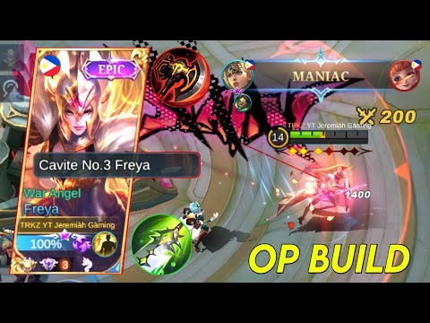 NEW BUILD!!! | BROKEN BUILD | TOP 1 GLOBAL FREYA | FREYA BEST BUILD 2022 | MUST WATCH | MLBB✓