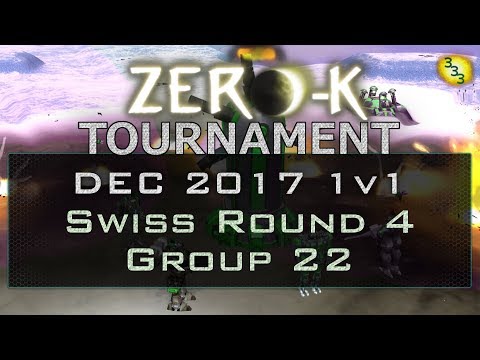 2017/12/16 1v1 Tournament - Swiss Round 4 - Zero-K