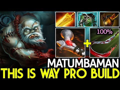 Matumbaman [Pudge] This is Way Pro Build Rod of Atos 100% Rate Hook 7.21 Dota 2