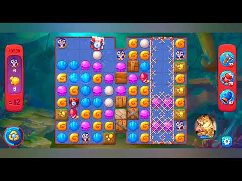 фишдом 2022 # 10509 уровень - прохождение без бустеров # Fishdom,  10509  level - no Boosters.